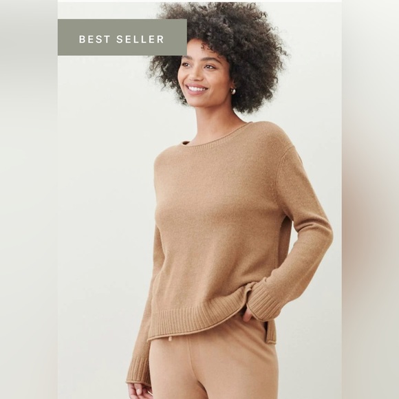 JENNI KAYNE
Everyday Sweater. Dark Camel. Size small. New with Tags. - Picture 2 of 6